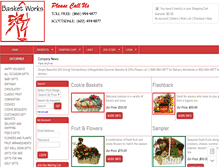 Tablet Screenshot of basketworks.com